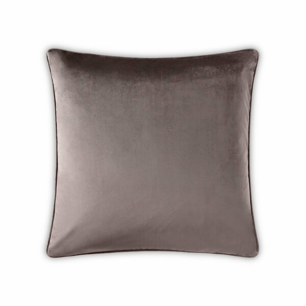 Ricardo Ricardo Velvet 20" Throw Pillow Feather-Filled with Piping and Removeable Zipper Cover 02585-92-020-33